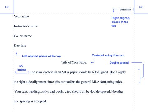 mla heading format  writing tips studycrumb