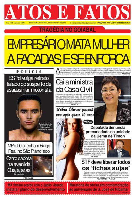 jornal do dia 17 09 2010 by atosefatos jornal issuu