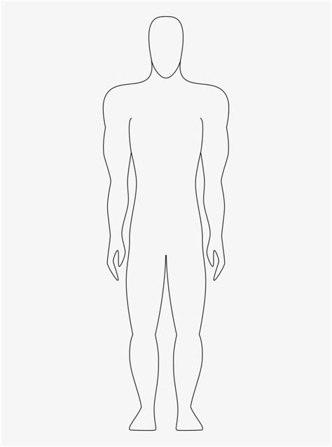clipart human body outline  art png image transparent png