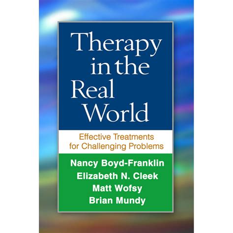 therapy   real world effective treatments  challenging problems paperback walmart