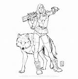 Gear Metal Solid Coloring Pages Sniper Wolf Ink Drawing Getcolorings Commission Sniperwolf sketch template
