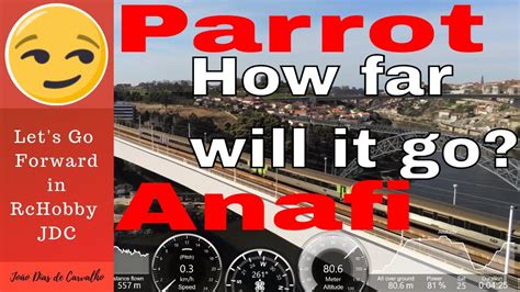 parrot anafi range test  high wifi interference test great beginner drone youtube