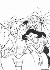 Aladdin Jasmine Printables sketch template