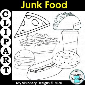 junk food clipart   visionary designs teachers pay teachers