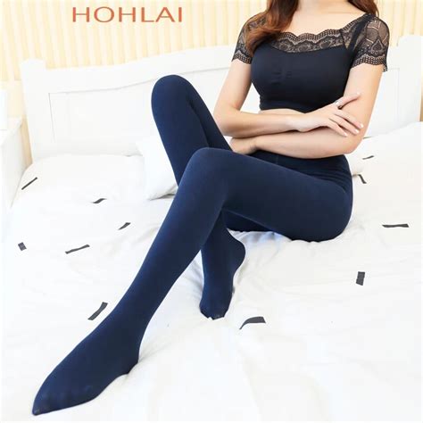 autumn winter vertical cotton warm stretchy tights pantyhose for women