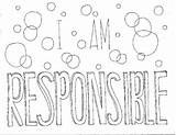 Responsible Responsibility sketch template