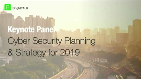 cyber security planning  strategy