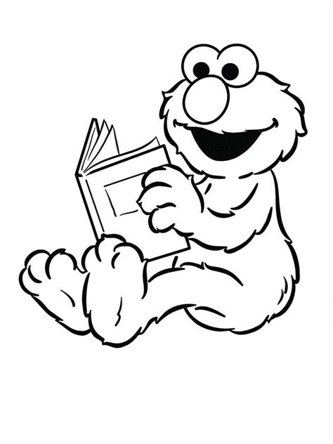 printable elmo coloring pages  kids elmo coloring pages