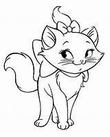 Aristocats Coloring Disney Pages Kids Print sketch template