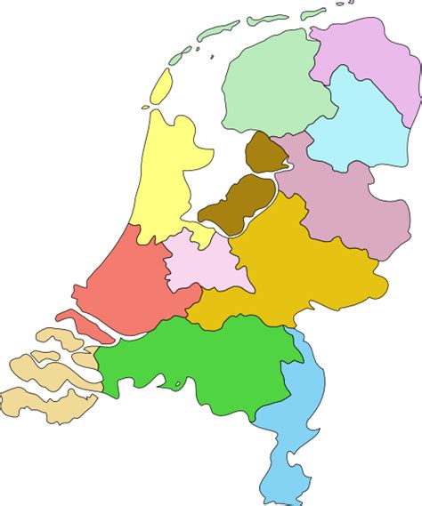 netherland nederland map clip art  clkercom vector clip art  royalty  public