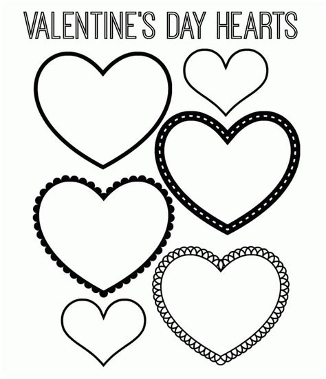 valentine heart coloring page home design ideas