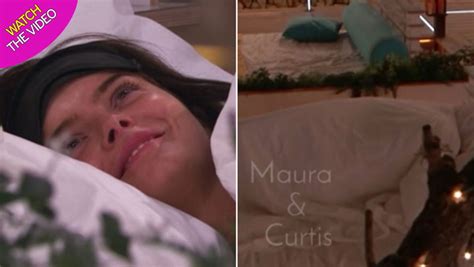 Love Island Fans Convinced Maura And Curtis Had Sex As Pair Get Steamy