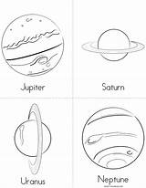 System Solar Planets Coloring Pages Book Planet Mini Space Sheet Kids Comet Drawing Worksheets Activities Greek Flag Science Twistynoodle Printable sketch template
