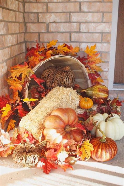 attractive indoor fall decorating ideas   home fall outdoor