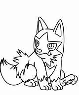 Coloring Mightyena Pages Pokemon Poochyena Getdrawings sketch template