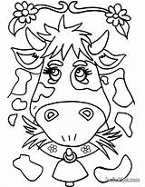 Vaca Vacas Kuh Colorir Dibujar Ausmalbilder Tiere Hellokids Granja Cows sketch template