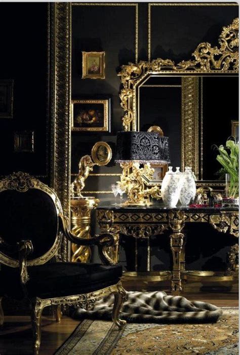 Black White And Gold Room Decor