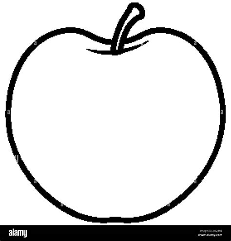 apple svg doodle borders drawing  kids coloring pages images