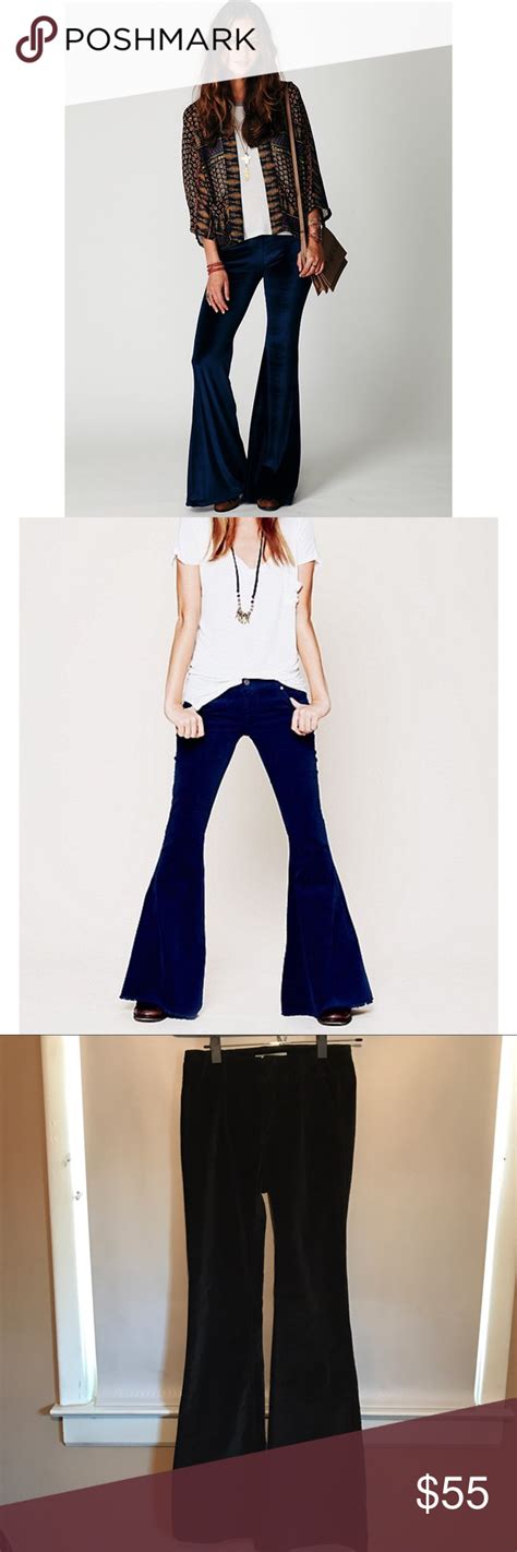 Free People Teal Bell Bottoms Bell Bottoms Clothes