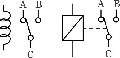relay coil schematic symbol images pictures becuo
