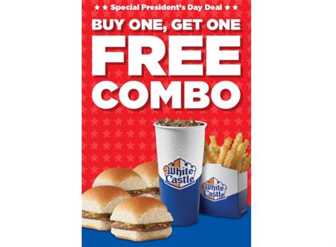 white castle buy     combo coupon