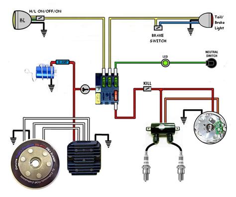 kick start  wiring diagram