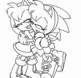 Coloring Pages Amy Rose Sonic Printable Comments Coloringhome sketch template