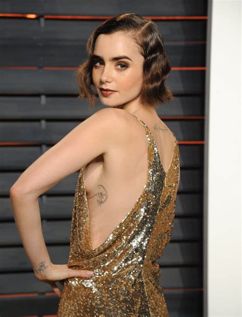 naked lily collins added 07 19 2016 by evil