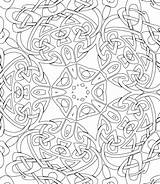 Intricate Pages Coloring Getcolorings Mandala sketch template