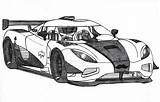Koenigsegg Agera Autos Sketchite sketch template