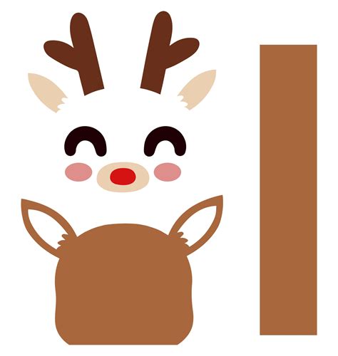 reindeer template printable