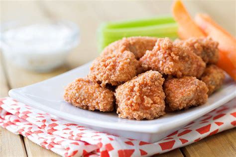 healthy clean and hungry boneless buffalo wings recipe