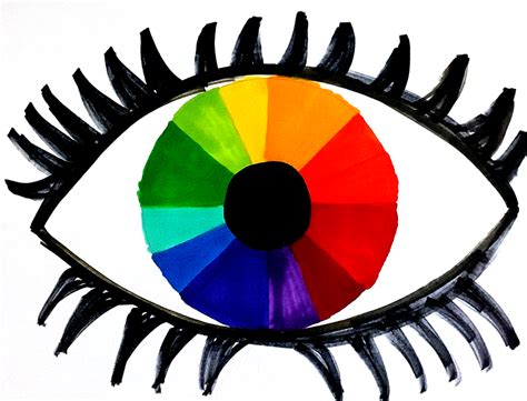smartteacher resource eye color wheel drawings