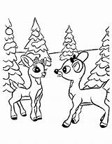 Coloring Rudolph Pages Reindeer Clarice Nosed Red Santa His Printable Color Kids Rudolf Print Drawing Comet Winter Children Christmas Popular sketch template