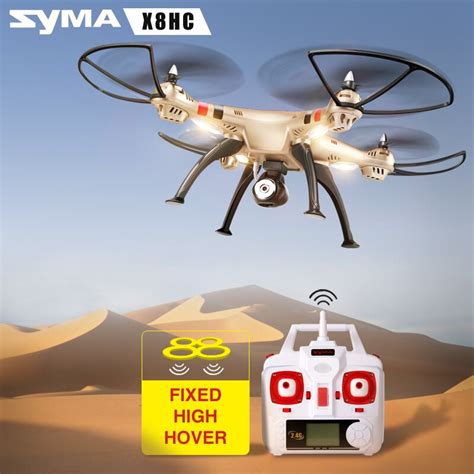 newest syma drone xhc dron  mp hd camera  ch axis rc helicopter hovering quadcopter