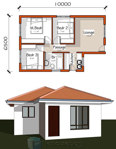 simple  room house plan pictures  room house nethouseplans