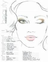 Face Makeup Charts Chart Pdf Mac Blank Artist Choose Board Clean Printable sketch template