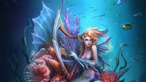 Free Download Beautiful Mermaid Fantasy Pictures To Pin