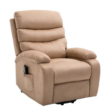 open box homegear microfiber power lift electric recliner chair with