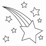 Coloring Shooting Pages Star Clipart Library Boyama Kayan Ld Stars sketch template