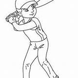 Baseball Catcher Coloring Pages Batter Hellokids sketch template