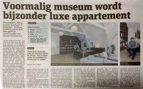 publication   newspaper metro rotterdam edition pena architecture