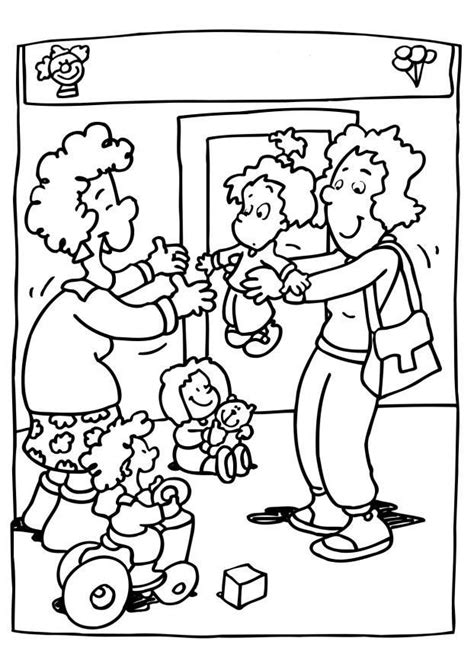 coloring page nursery class  printable coloring pages img