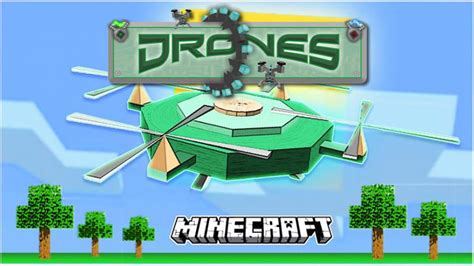 drones mod  minecraft  minecraftgamescouk