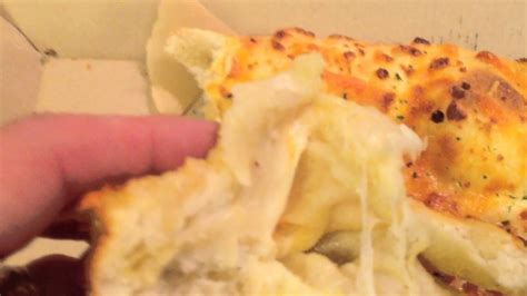 dominos stuffed cheesy bread review youtube