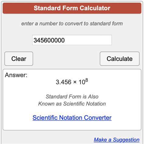 convert scientific notation  standard calculator hutlader