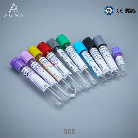 vacuum blood collection tubes  sizes agna healthcare