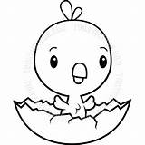 Baby Coloring Chick Pages Drawing Cute Chicken Hatching Chicks Cartoon Kids Chickens Bird Drawings Egg Animal Getdrawings Awesome Use Print sketch template