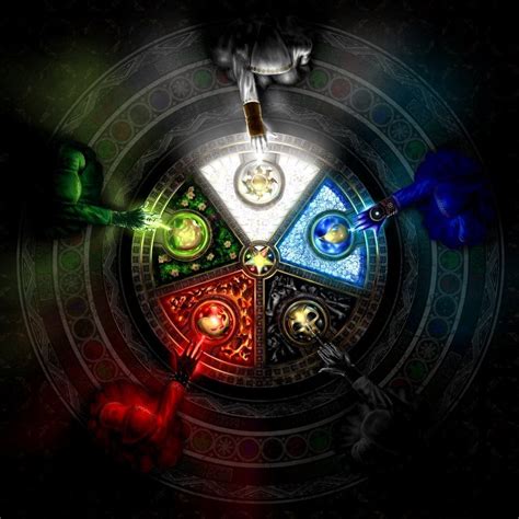 magic  gathering color wheel explains humanity magictcg