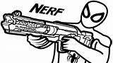 Nerf Dzieci Guns Coloring4free Kolorowanki Ausmalbild Bestcoloringpagesforkids sketch template